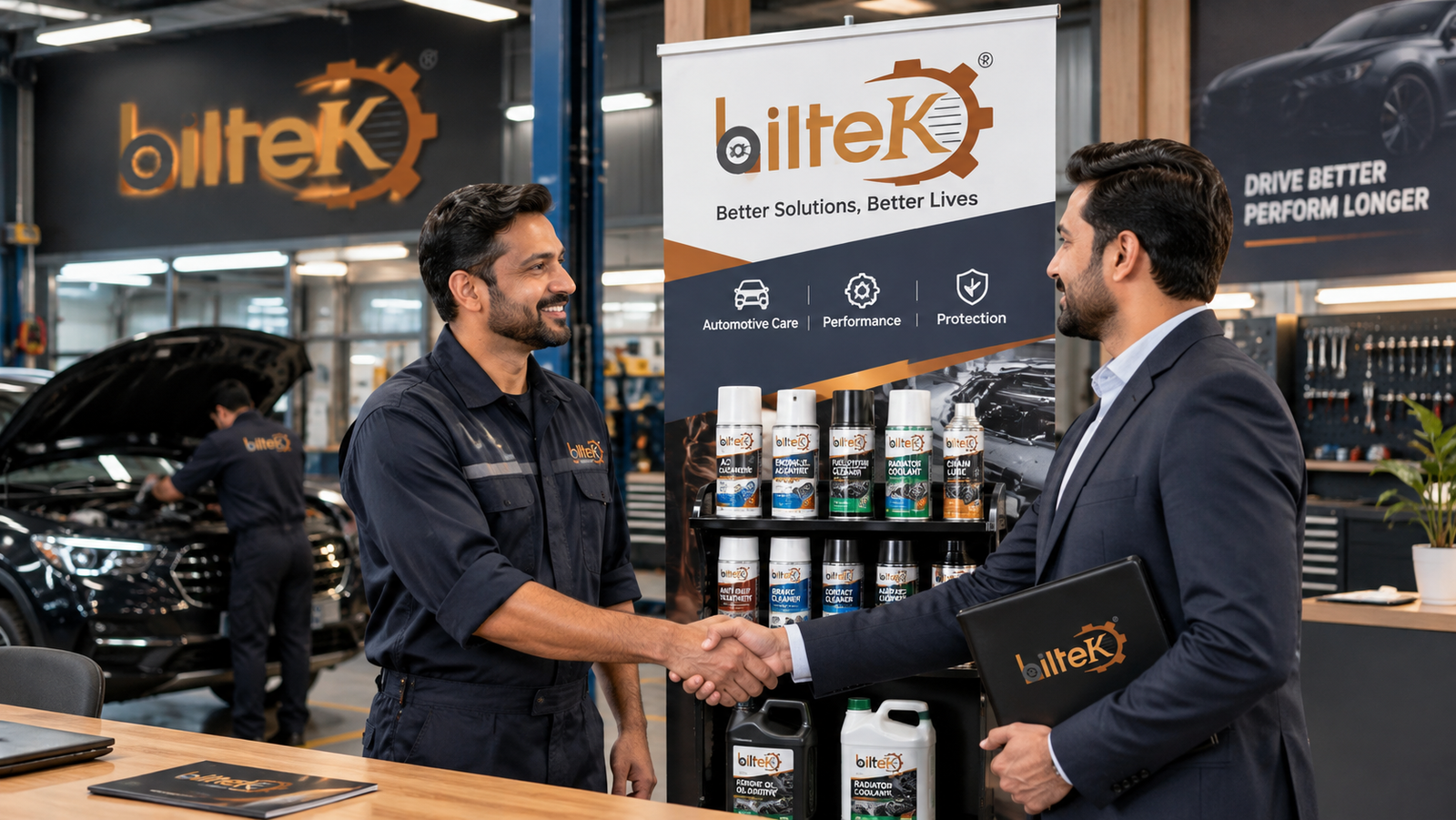 BILTEK automotive care products and testing